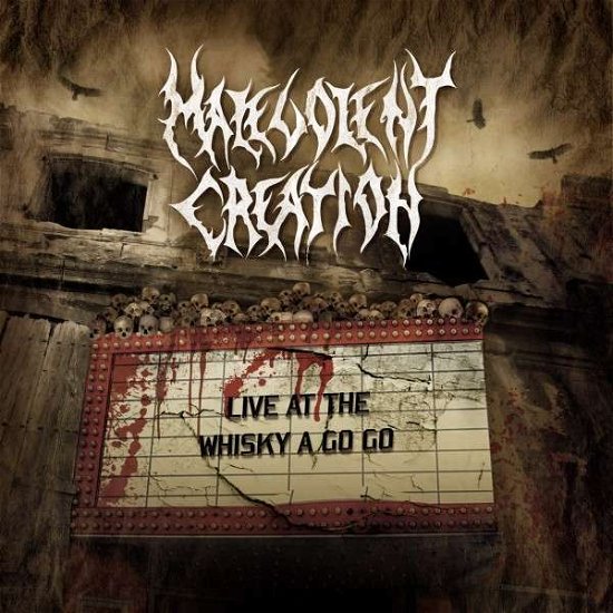 Cover for Malevolent Creation � Live At The Whisky A Go Go (LP) (2020)