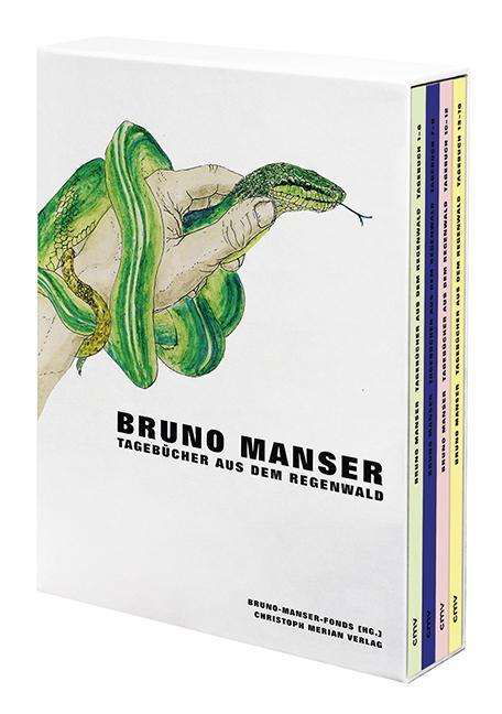 Cover for Manser · Tagebücher aus d.Regenwald,1-4 (Bok)