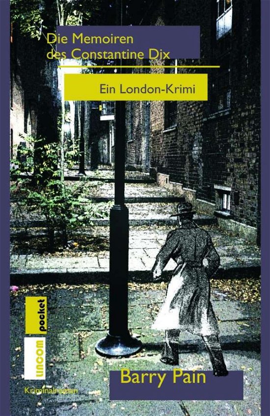 Cover for Pain · Die Memoiren des Constantine Dix (Book)