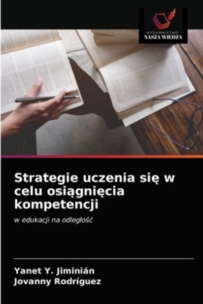 Cover for Yanet Y Jiminian · Strategie uczenia si? w celu osi?gni?cia kompetencji (Paperback Book) (2021)