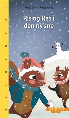 Cover for Helle Dyhr Fauerholdt · Dingo. Lydret mini: Ris og Ras i den ny sne (Hæftet bog) [1. udgave] (2013)