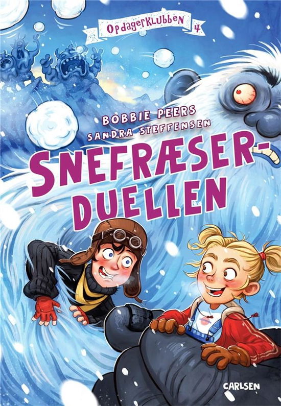 Opdagerklubben: Opdagerklubben (4) - Snefræserduellen - Bobbie Peers - Bøger - CARLSEN - 9788727000008 - 5. august 2021