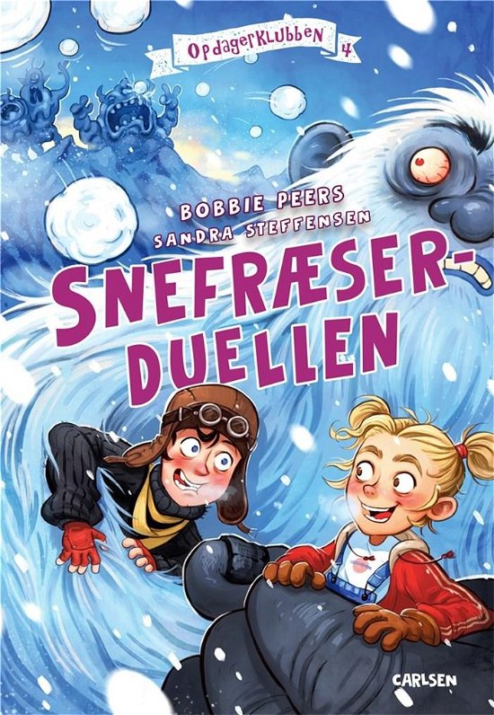 Opdagerklubben: Opdagerklubben (4) - Snefræserduellen - Bobbie Peers - Bøker - CARLSEN - 9788727000008 - 5. august 2021
