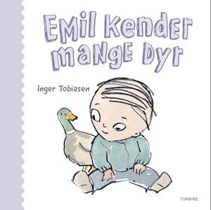 Cover for Inger Tobiasen · Emil kender mange dyr (Cardboard Book) [1. Painos] (2023)