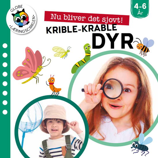 Cover for Nu bliver det sjovt: Nu bliver det sjovt - Krible-Krable dyr (Bound Book) [1º edição] (2021)