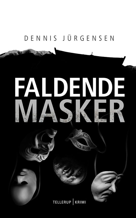 Cover for Dennis Jürgensen · En Roland Triel-krimi, 6: En Roland Triel-krimi #6: Faldende Masker (Hardcover Book) [1. Painos] (2019)