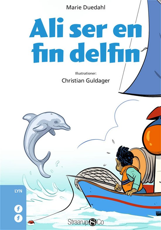 Cover for Marie Duedahl · Lyn: Ali ser en fin delfin (Hardcover Book) [1st edition] (2021)