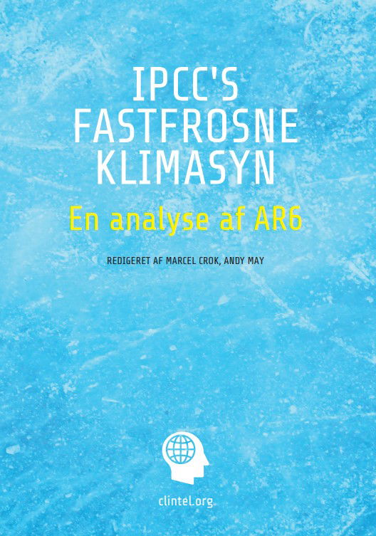 Cover for Andy May Marcel Crok · IPCC's fastfrosne klimasyn (Paperback Book) [1st edition] (2024)