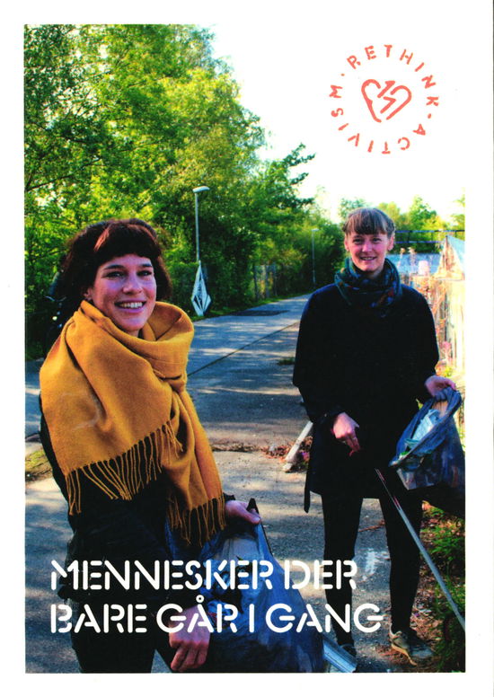 Cover for Klara Fleischer, Danielle Nielsen, Paul Natorp m.tl. · Mennesker der bare går i gang - 130 portrætter der gør en forskel (Sewn Spine Book) [1. wydanie] (2019)