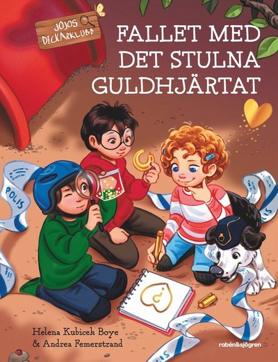 Cover for Helena Kubicek Boye · Fallet med det stulna guldhjärtat (Gebundesens Buch) (2023)