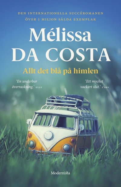 Cover for Mélissa Da Costa · Allt det blå på himlen (Hardcover Book) (2025)