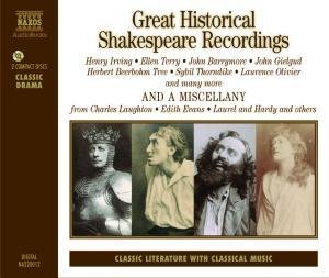 Cover for * Historical Shakespeare Recordi (CD) (2000)