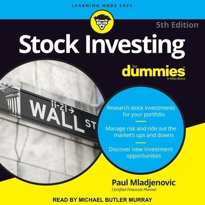 Cover for Paul Mladjenovic · Stock Investing for Dummies (CD) (2019)