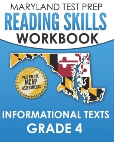 Cover for M Hawas · MARYLAND TEST PREP Reading Skills Workbook Informational Texts Grade 4 (Paperback Book) (2020)