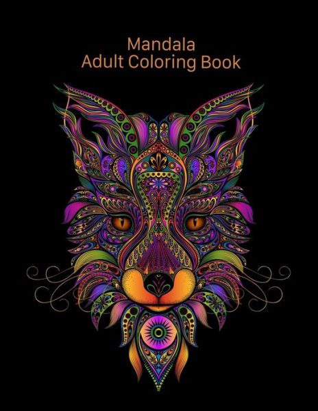 Cover for May Allison · Mandala Adult Coloring Book (Paperback Book) (2020)