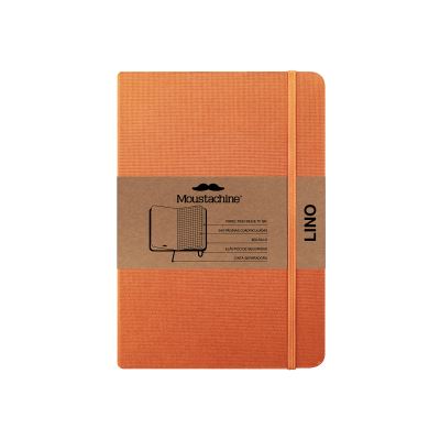 Cover for Moustachine · Moustachine Classic Linen Medium Ochre Squared Flex (Book) (2024)