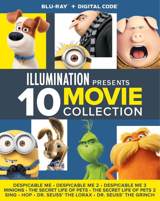 Cover for Illumination Presents: 10-movie Collection (Blu-ray) (2020)