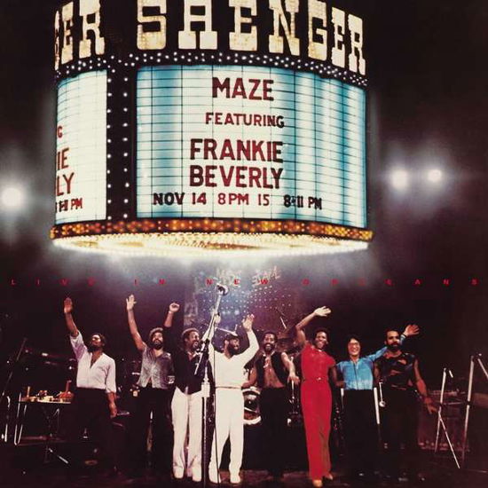 Cover for Maze Ft. Frankie Beverly · Live in New Orleans (LP) (2021)