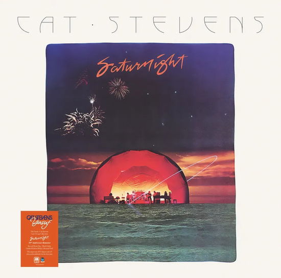 Cover for Cat Stevens · Saturnight (RSD Apple &amp; Tangerine Splatter Vinyl) (LP) [Black Friday 2024 edition] (2024)