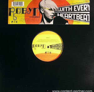 Cover for Robyn · With Every Heartbeat (12&quot;) (2008)