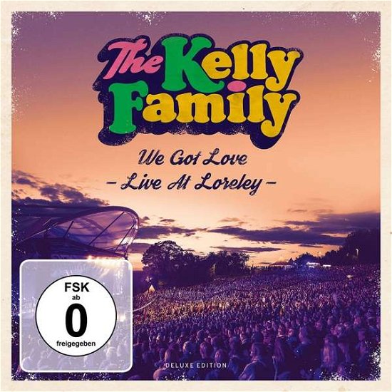 Cover for Kelly Family · We Got Love - Live At Loreley (CD) [Deluxe edition] (2018)