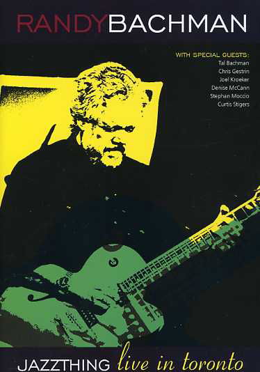 Cover for Randy Bachman · Jazz Thing Live in Toronto (DVD) (2015)