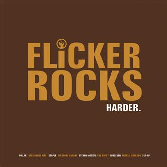 Cover for Flicker Rocks · Harder (UK Import) Flicker Rocks (CD) (2023)