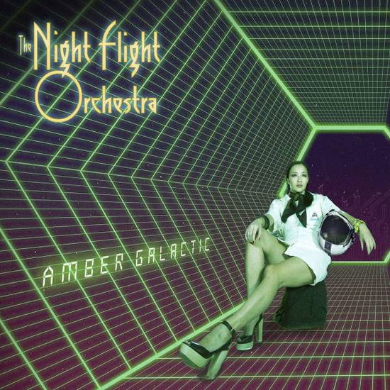 Cover for The Night Flight Orchestra · Amber Galactic (CD) [Digipak] (2017)