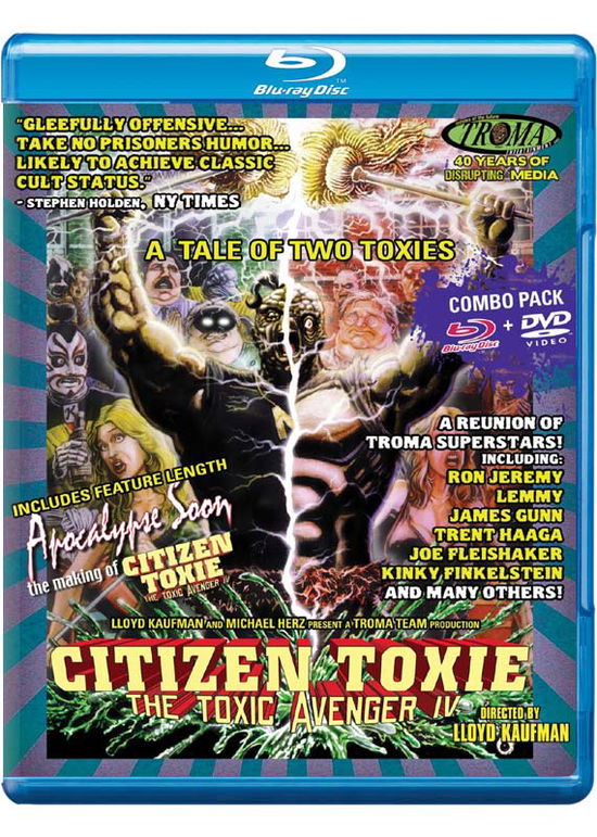 Cover for Blu-ray · Citizen Toxie: the Toxic Avenger Iv (Blu-ray) (2015)