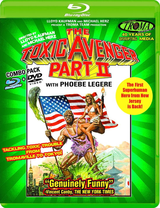 Cover for Blu-ray · The Toxic Avenger Part II (Blu-ray) (2020)