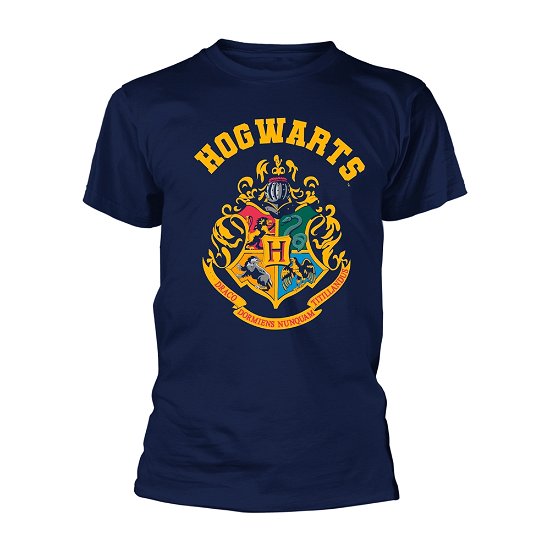 Cover for Harry Potter · Hogwarts (T-shirt) [size L] [Blue edition] (2021)