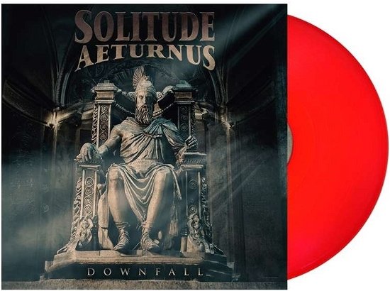 Cover for Solitude Aeturnus · Downfall (Red Vinyl) (LP) (2024)