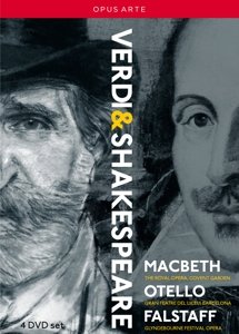 Cover for Giuseppe Verdi · Shakespeare Operas (DVD) (2016)