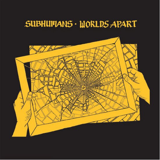 Cover for Subhumans · Worlds Apart (Red Vinyl) (LP) (2023)