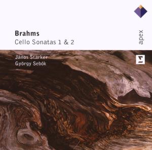 Cover for Starker Janos · Brahms: Cello Sonatas 1 &amp; 2 (CD) (1901)