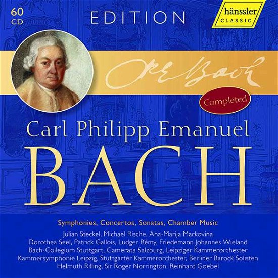 Cover for C.p.e. Bach · Carl Philipp Emanuel Bach: Symphonies / Concertos/ Sonatas / Chamber Music Complete Edition (CD) (2021)