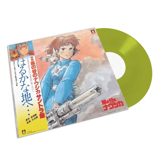 Cover for Joe Hisaishi · Nausicaa Of The Valley Of The Wind: Soundtrack (LP) [Limited Lime Yellow Vinyl edition] (2023)