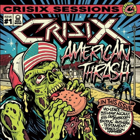 Cover for Crisix · Sessions : #1 American Thrash' (CD) (2019)