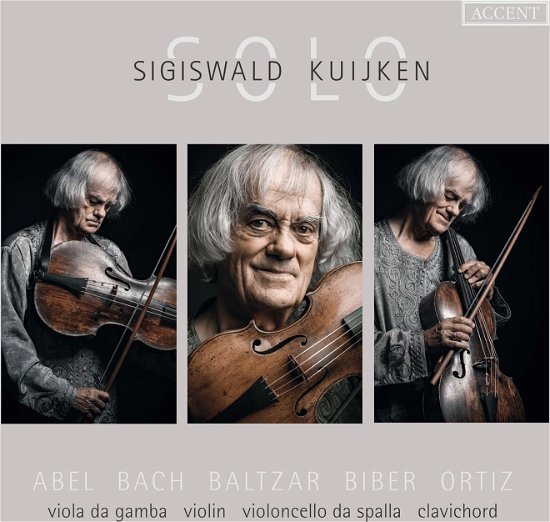 Cover for Sigiswald Kuijken · Solo (CD) (2024)