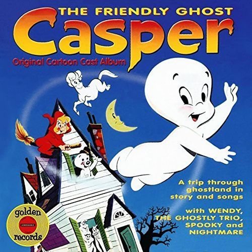 Cover for The Golden Orchestra · Casper, the Friendly Ghost (Ghostly White Vinyl) (LP) (2023)