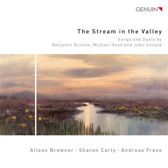 Cover for Britten / Head / Ireland / Browner / Carty / Frese · Stream of the Valley (CD) (2014)