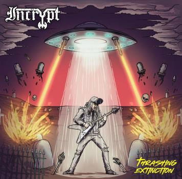 Cover for Incrypt · Thrashing Extinction (CD) [Japan Import edition] (2022)