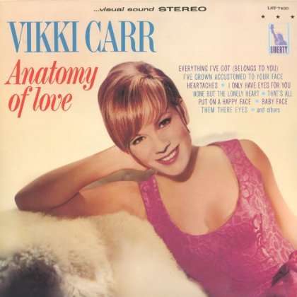 Cover for Vikki Carr · Anatomy Of Love (CD) (2013)