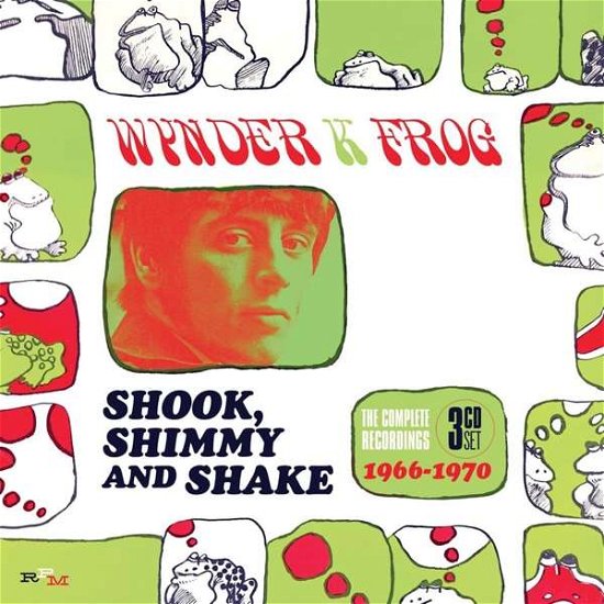 Cover for Wynder K. Frog · Shook, Shimmy and Shake: the Complete Recordings 1966-1970 (CD) (2018)