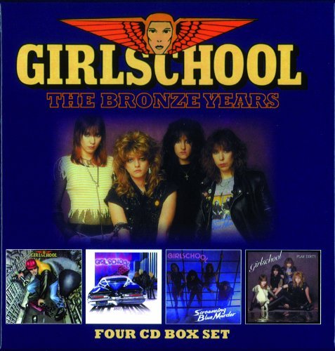 Cover for Girlschool · The Bronze Years: 4cd Boxset (CD) [Remastered edition] [Box set] (2018)
