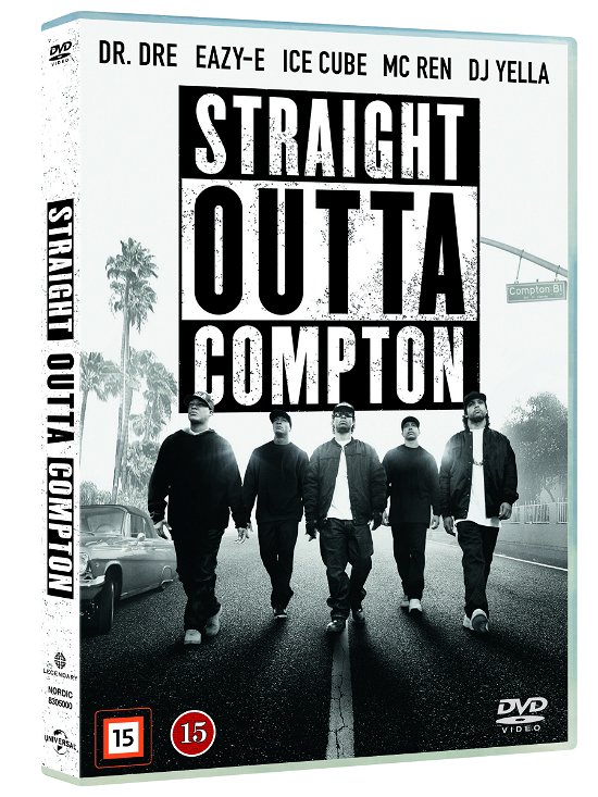 Cover for Dr. Dre / Eazy-E / Ice Cube / Mc Ren / DJ Yella · Straight Outta Compton (DVD) (2016)