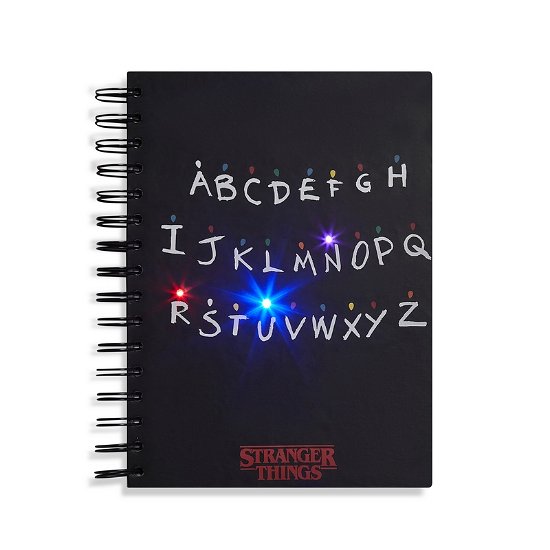 Cover for Stranger Things · Stranger Things A5 Wiro Notebook with Led (MERCH)
