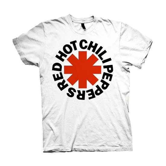 Cover for Red Hot Chili Peppers · Red Asterisks (T-shirt) [size S] [White edition] (2018)