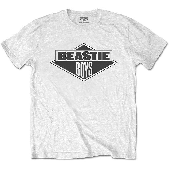 Cover for Beastie Boys - The · The Beastie Boys Unisex T-Shirt: B&amp;W Logo (T-shirt) [size XL] [White - Unisex edition]