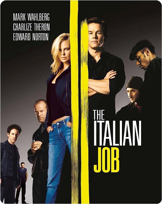 Cover for The Italian Job 2003 Uhd BD Steelbook · Italian Job (2003) (Steelbook) (4K Ultra HD) (2023)